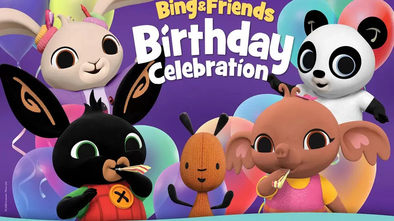 Bing & Friends: Birthday Celebration backdrop