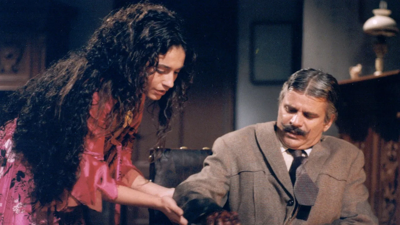 Krásná čarodějka backdrop