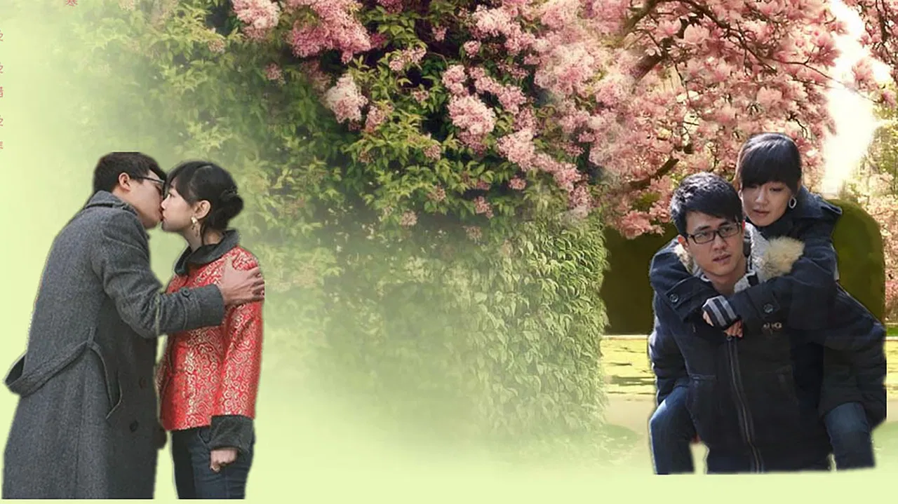 Rent A Girlfriend Home For New Year backdrop