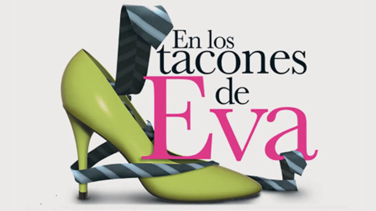 En los tacones de Eva backdrop