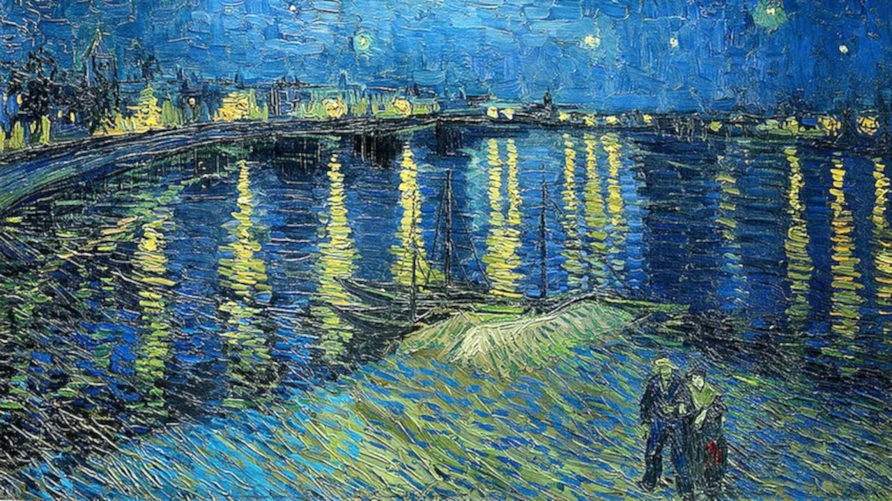The Greatest Painters of the World: Van Gogh backdrop