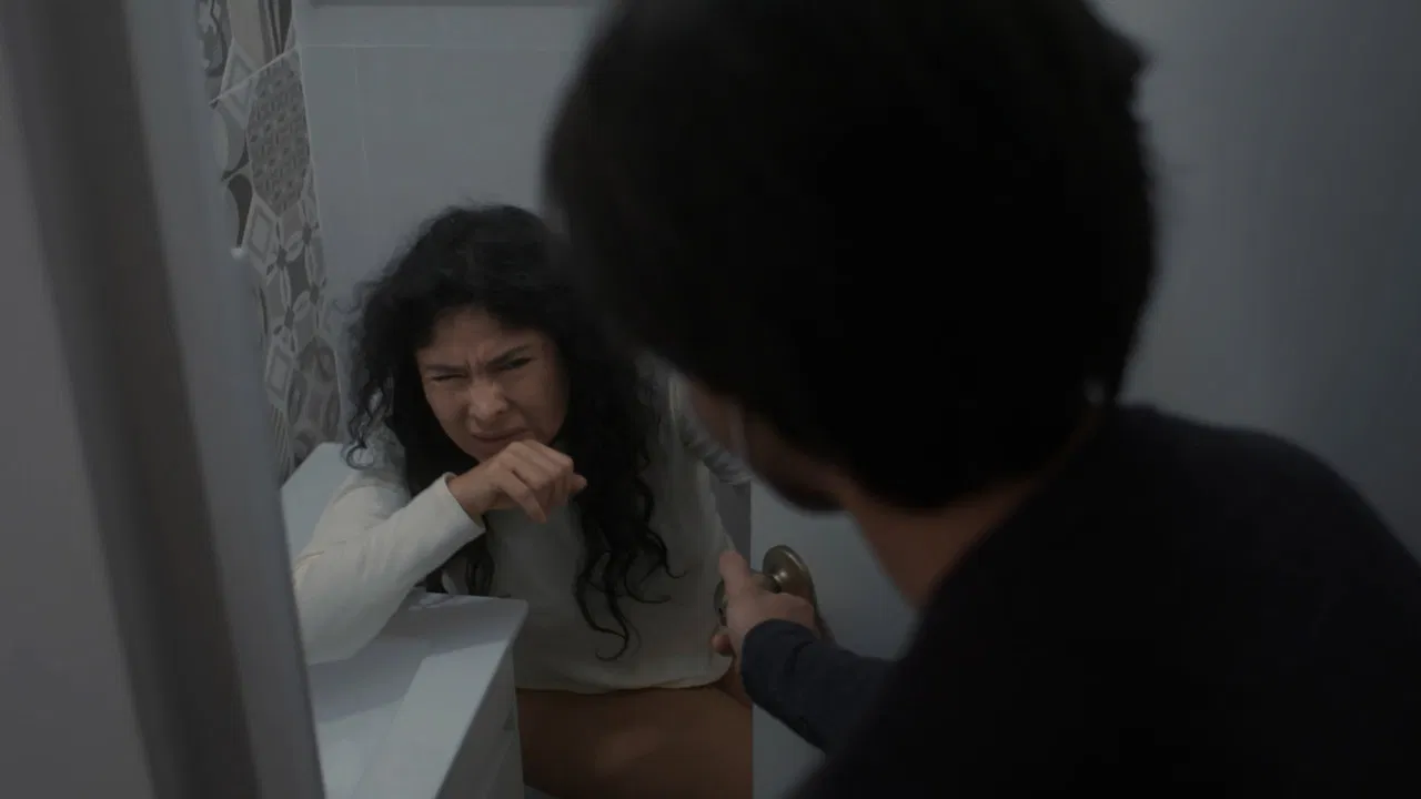 She Is Stable backdrop