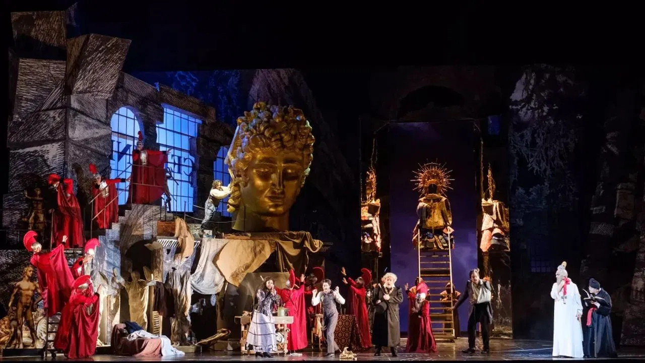 Benvenuto Cellini backdrop