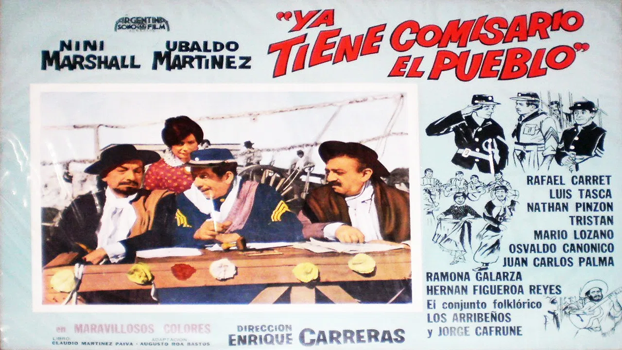 Ya tiene comisario el pueblo backdrop