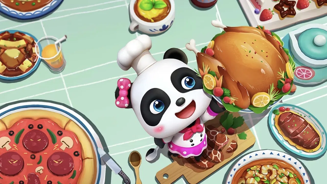 宝宝巴士美食屋 backdrop