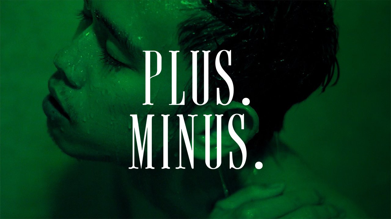 Plus. Minus. backdrop