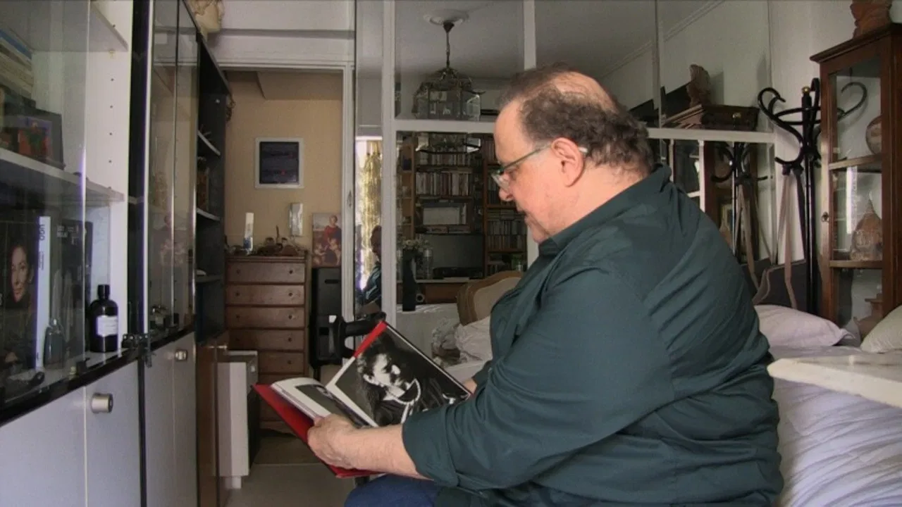 A Portrait of the Collector as a Mature Man backdrop