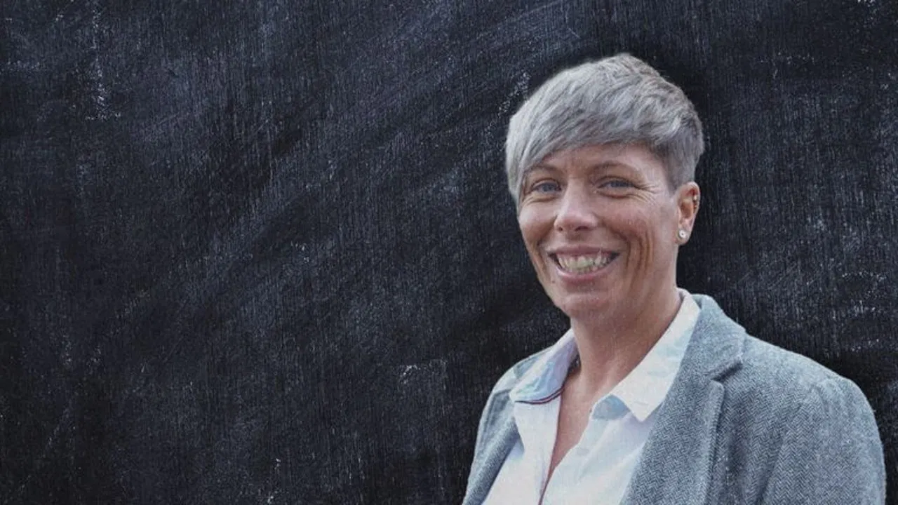 The Teacher With Tourette's backdrop