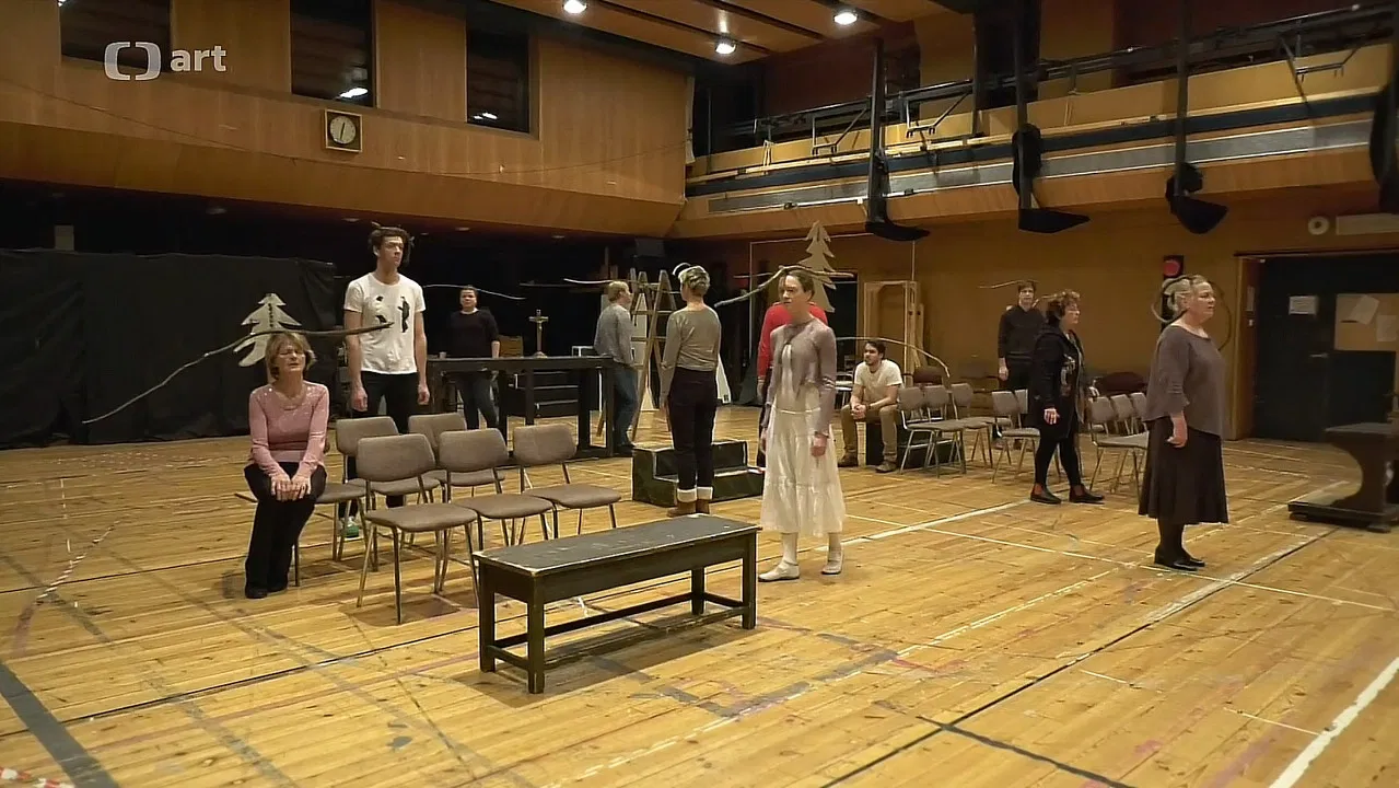 Backstage: Kytice backdrop