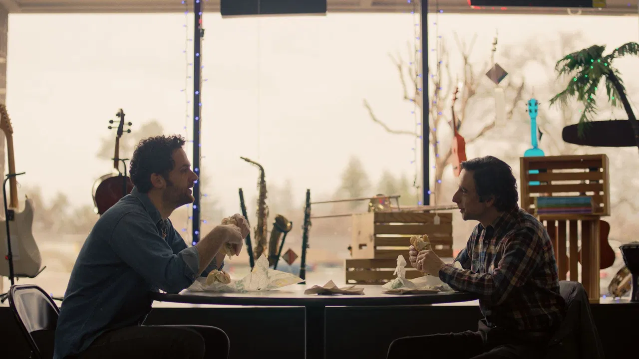 The Music Store backdrop