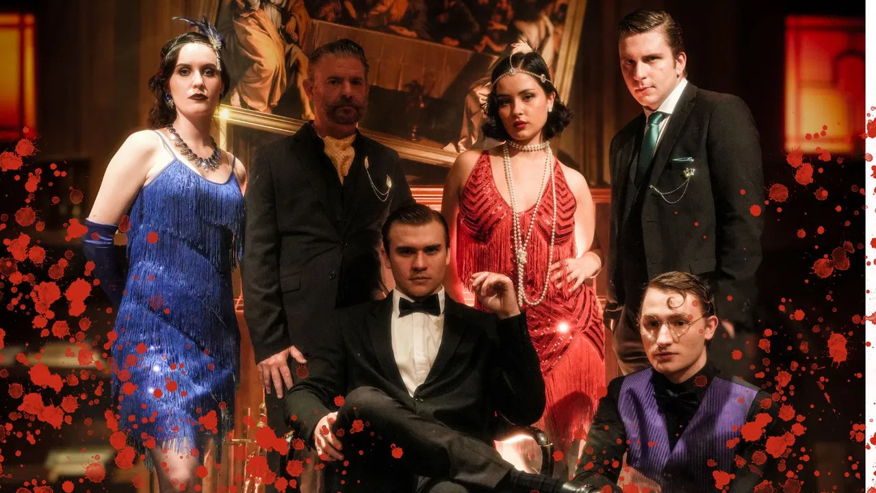 Escape Room backdrop