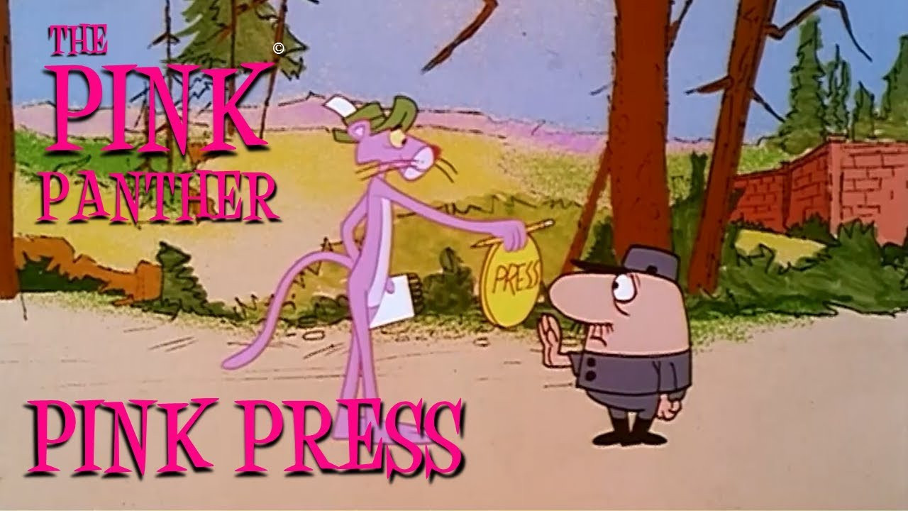 Pink Press backdrop