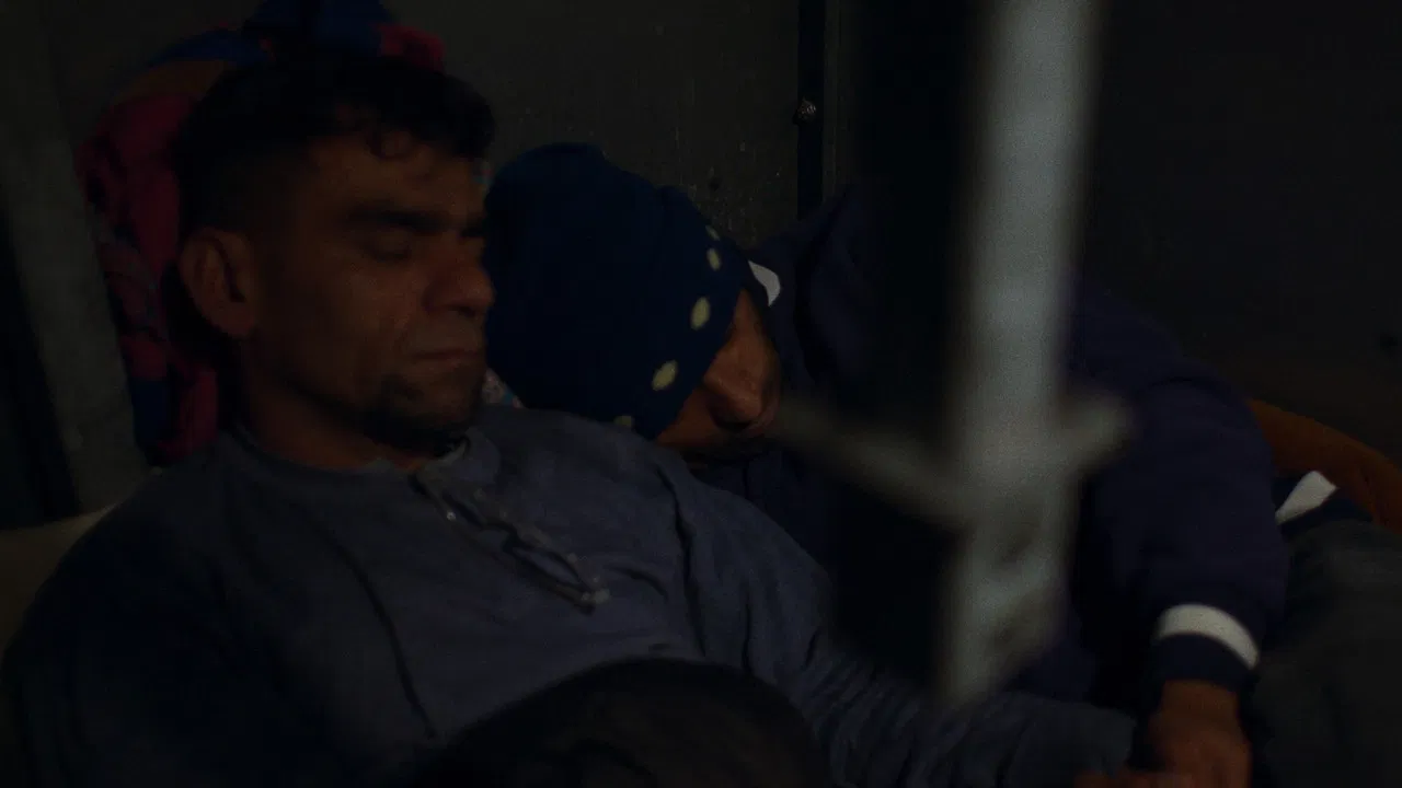 You Can't Sleep Here backdrop