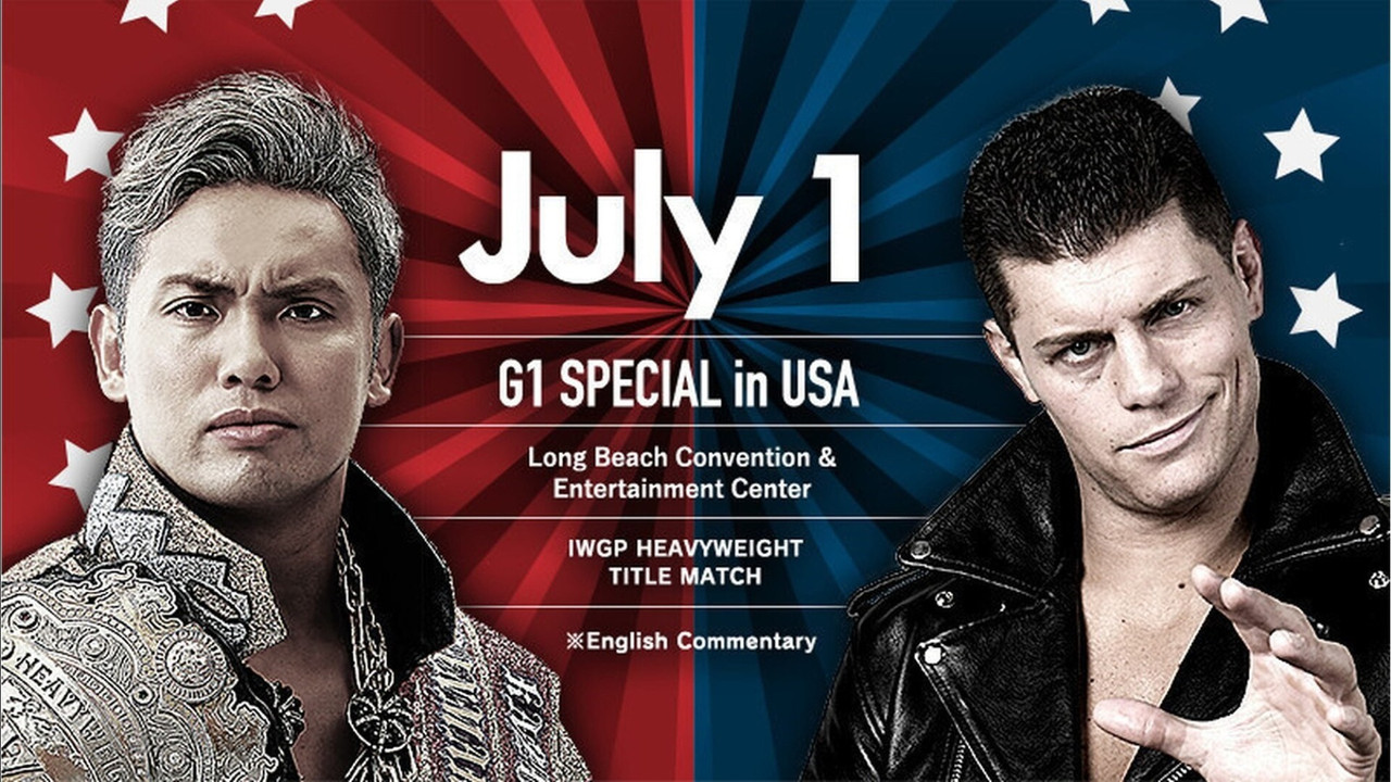 NJPW G1 Special in USA 2017 - Night 1 backdrop