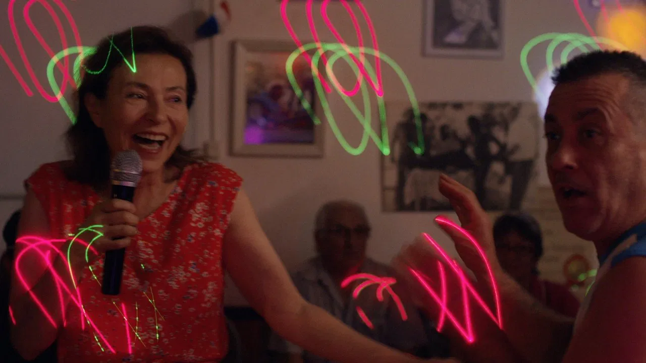 Something Is Happening backdrop