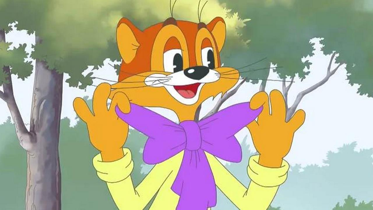 Leopold the Cat backdrop