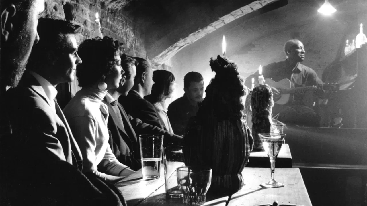 Low Light and Blue Smoke backdrop