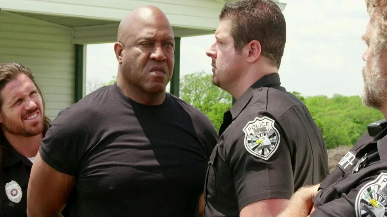 American Justice backdrop