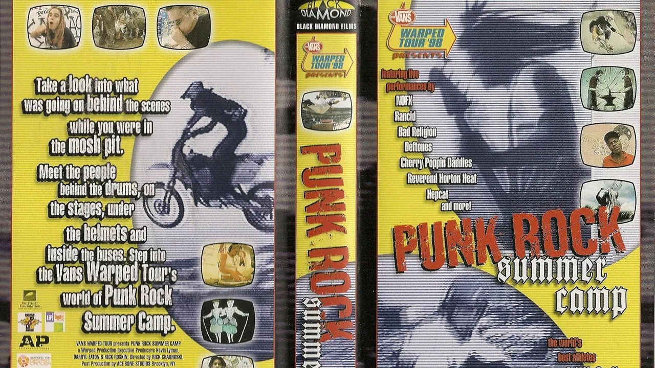 Punk Rock Summer Camp backdrop