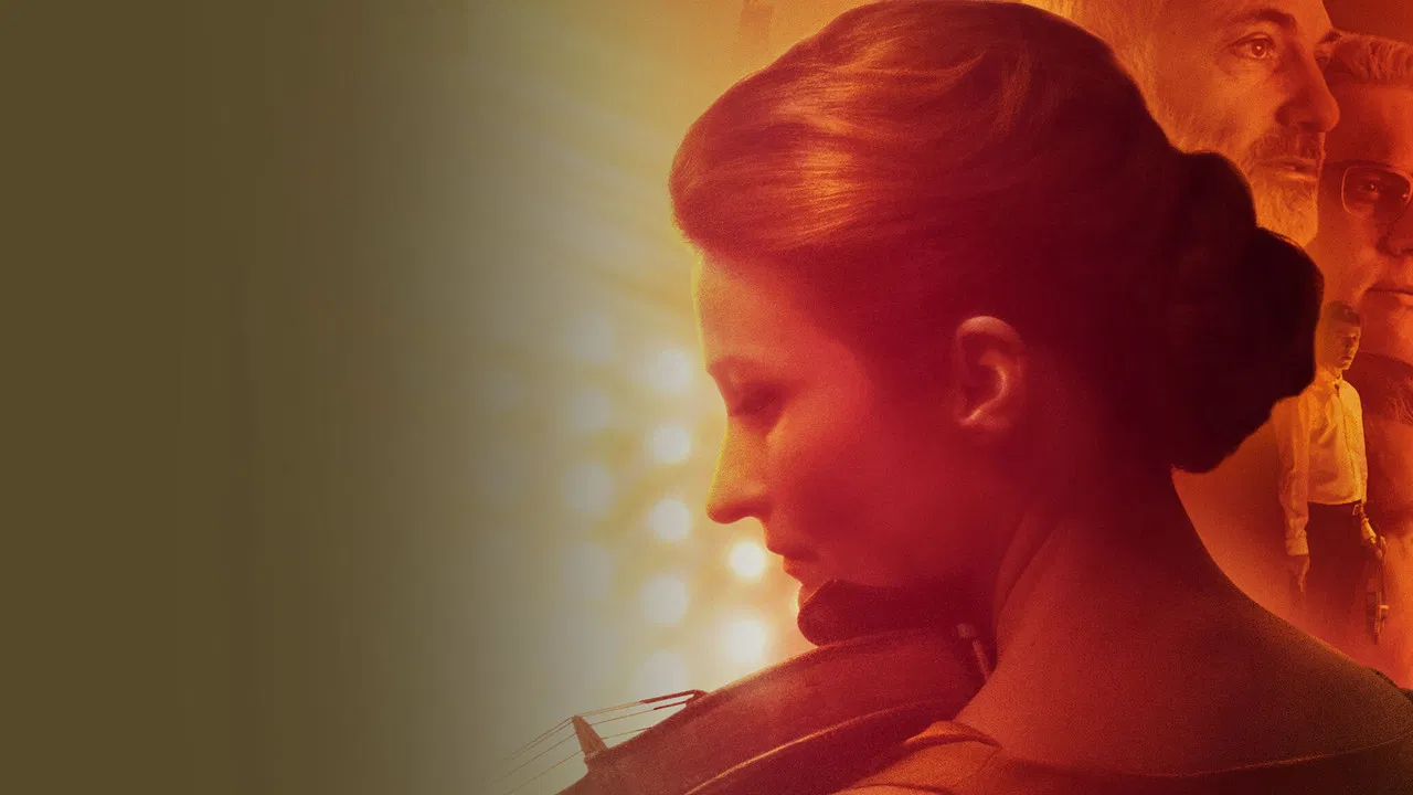 The Violin Player backdrop