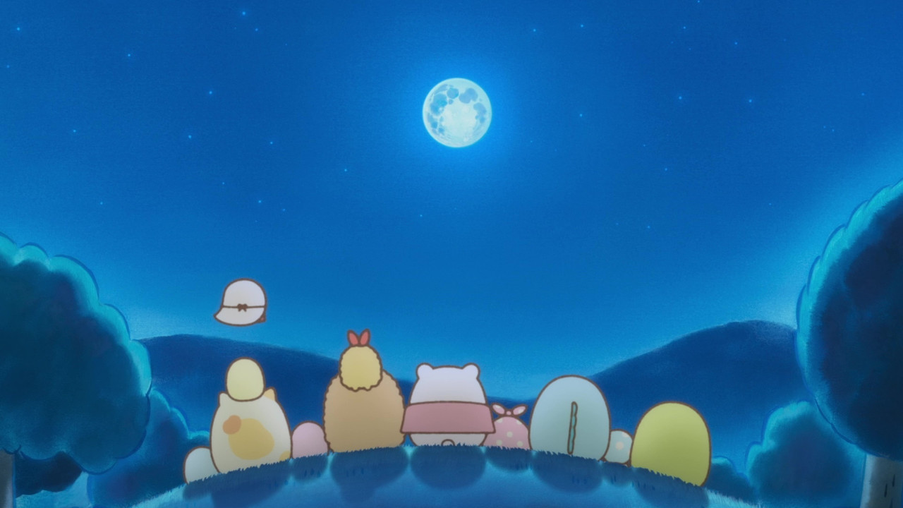 Sumikko Gurashi: The Little Wizard in the Blue Moonlight backdrop