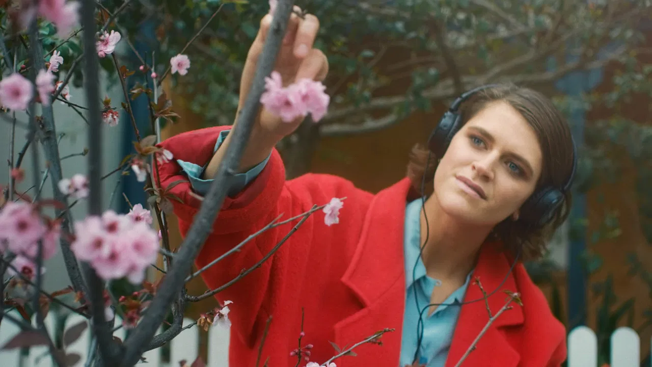 Cloudy River backdrop