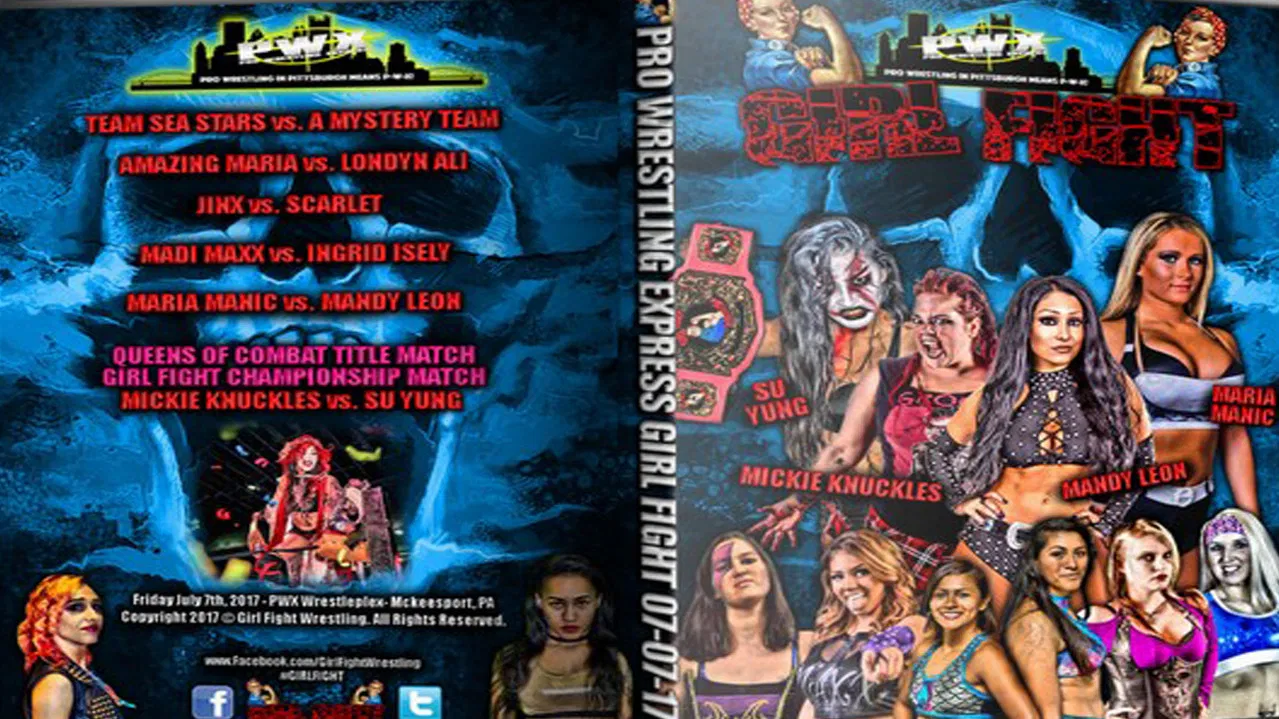 Girl Fight Queens Of Combat backdrop