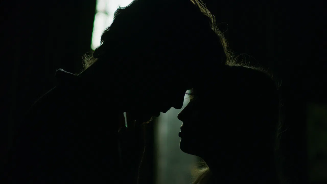 White Blood backdrop