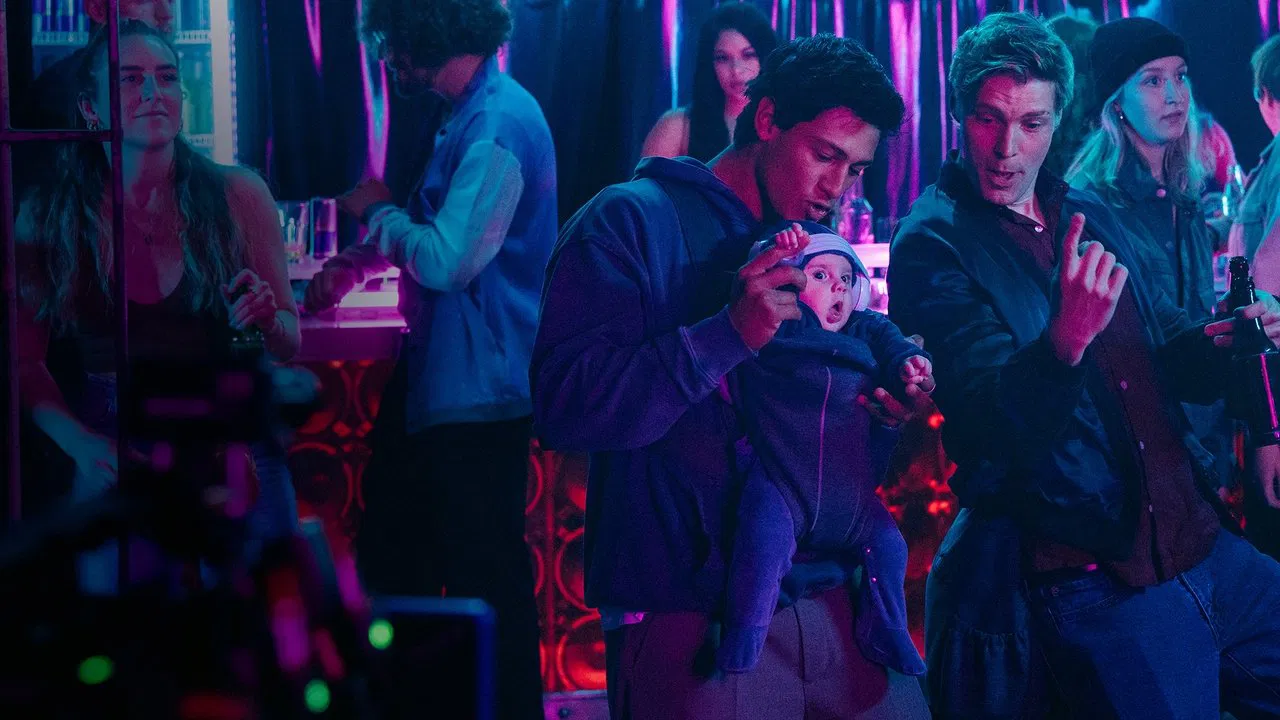 One Night Off backdrop