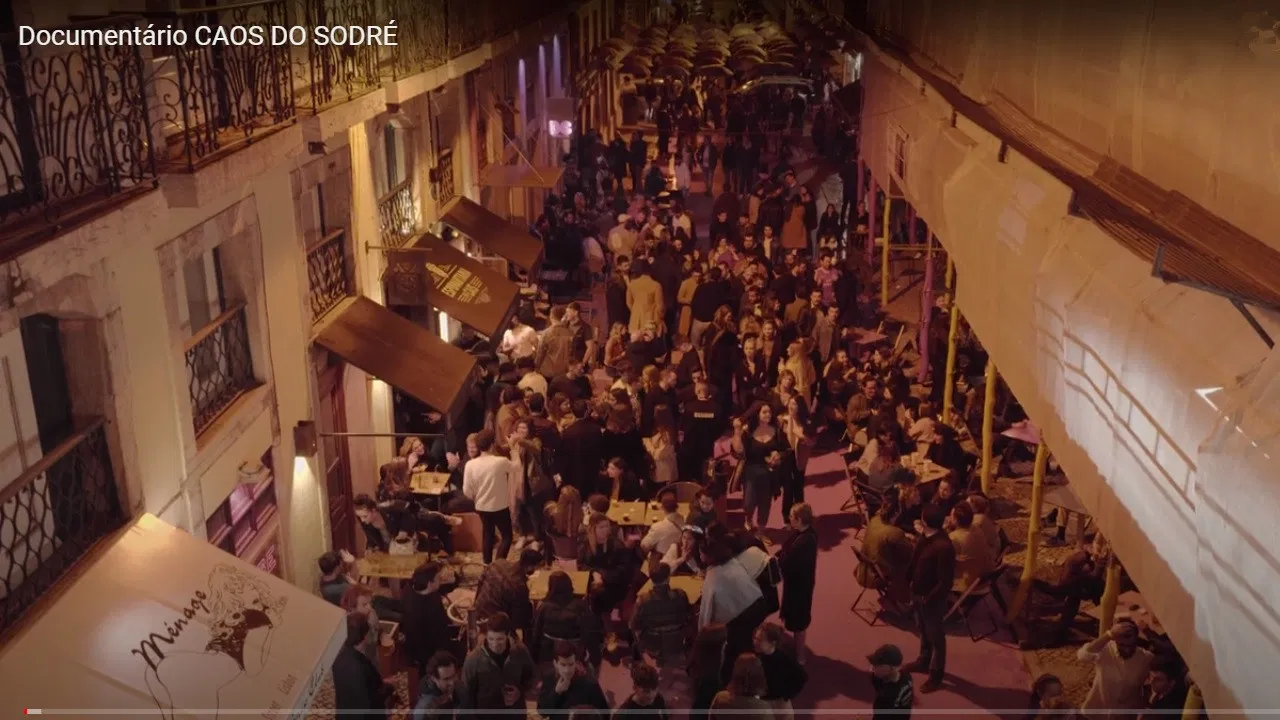 Caos do Sodré backdrop