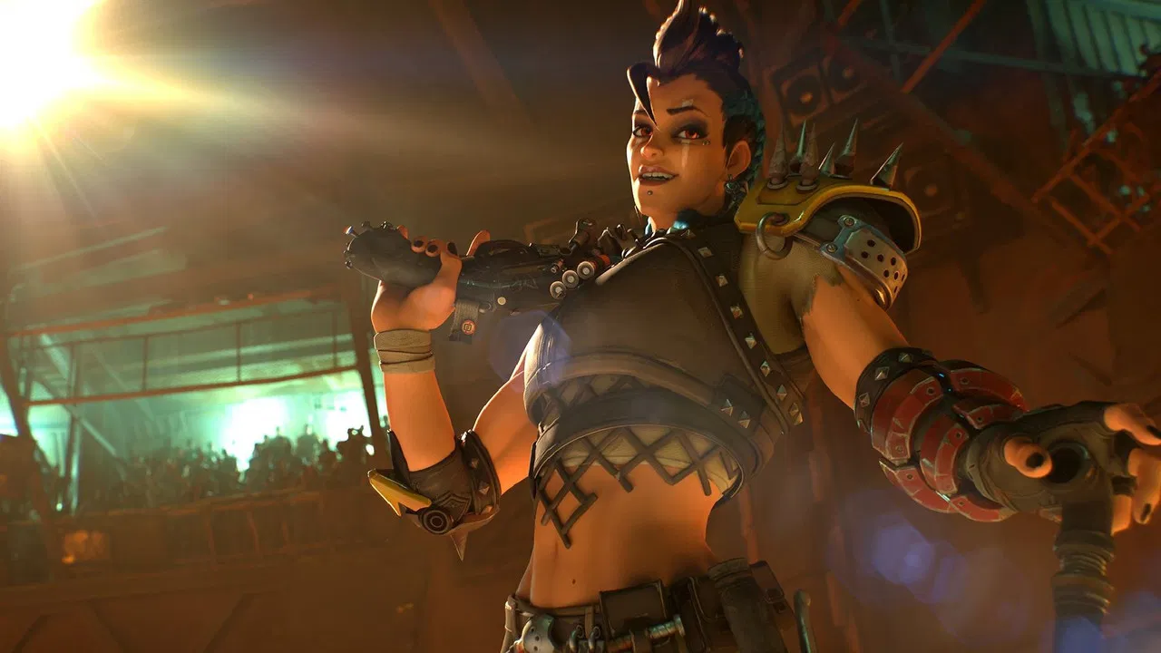 Overwatch Animated Short "The Wastelander" backdrop