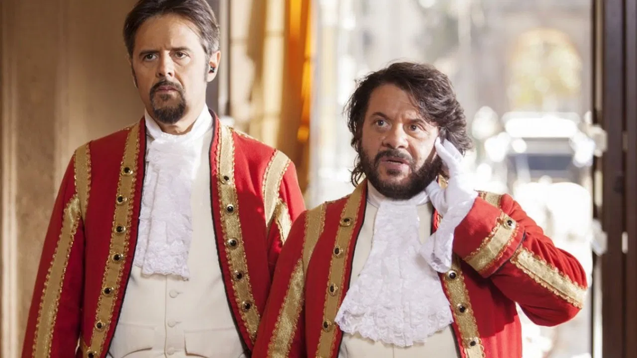 Christman in London - God Save the Queen backdrop