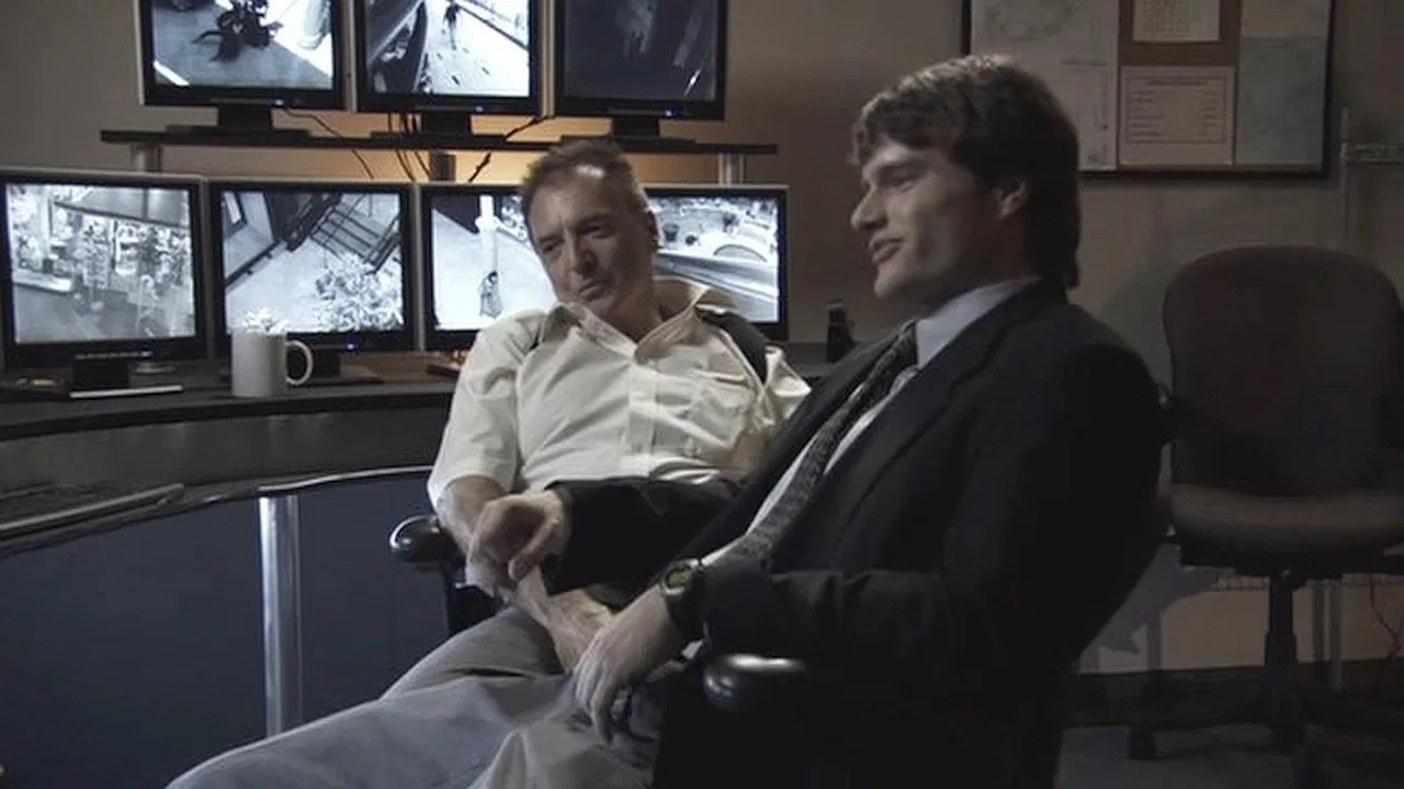 Surveillance backdrop