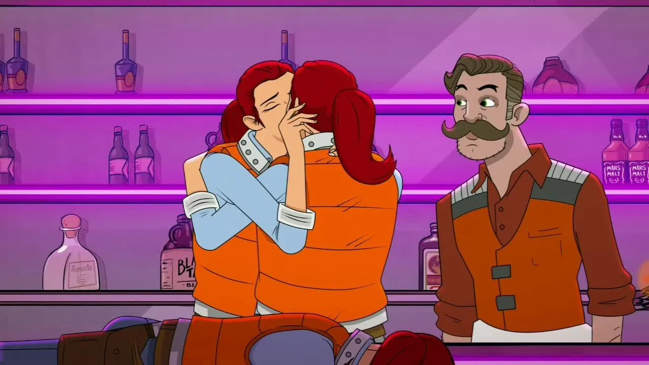 Dallas & Robo backdrop