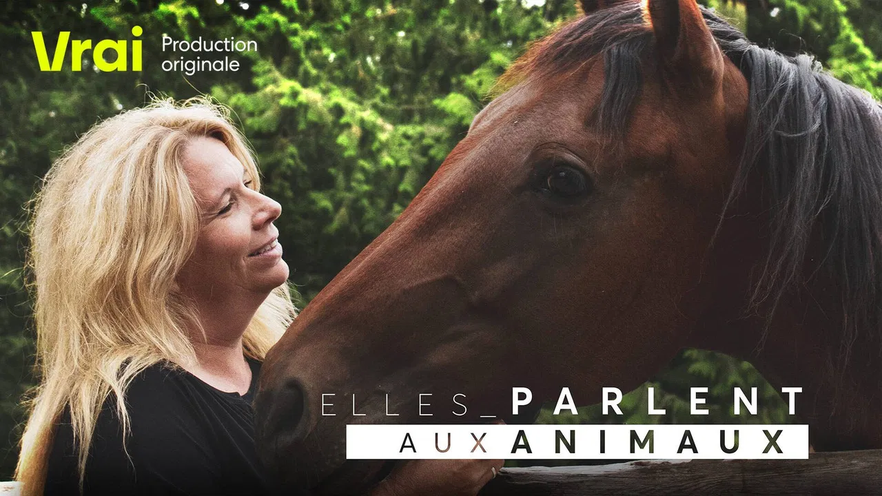 Elles parlent aux animaux backdrop