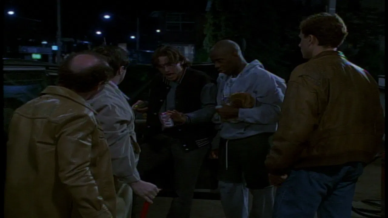 The Boys Next Door backdrop