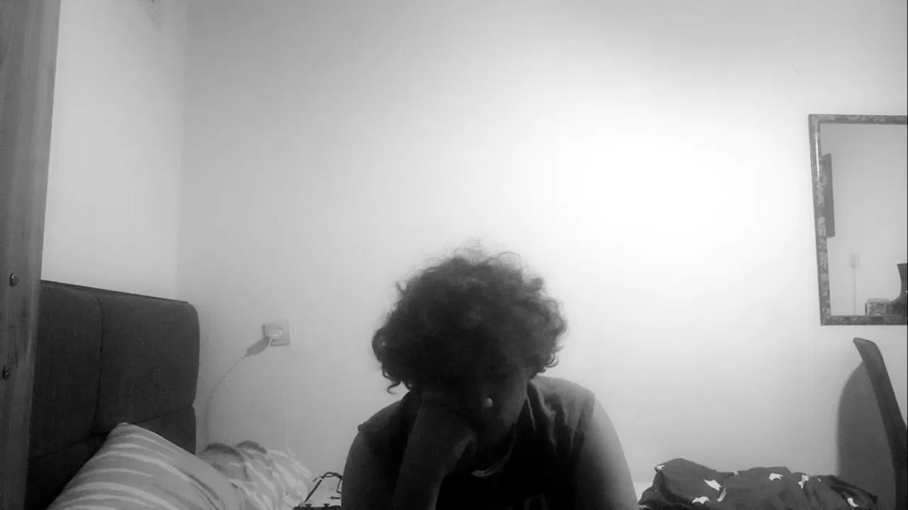 Alone in my room backdrop