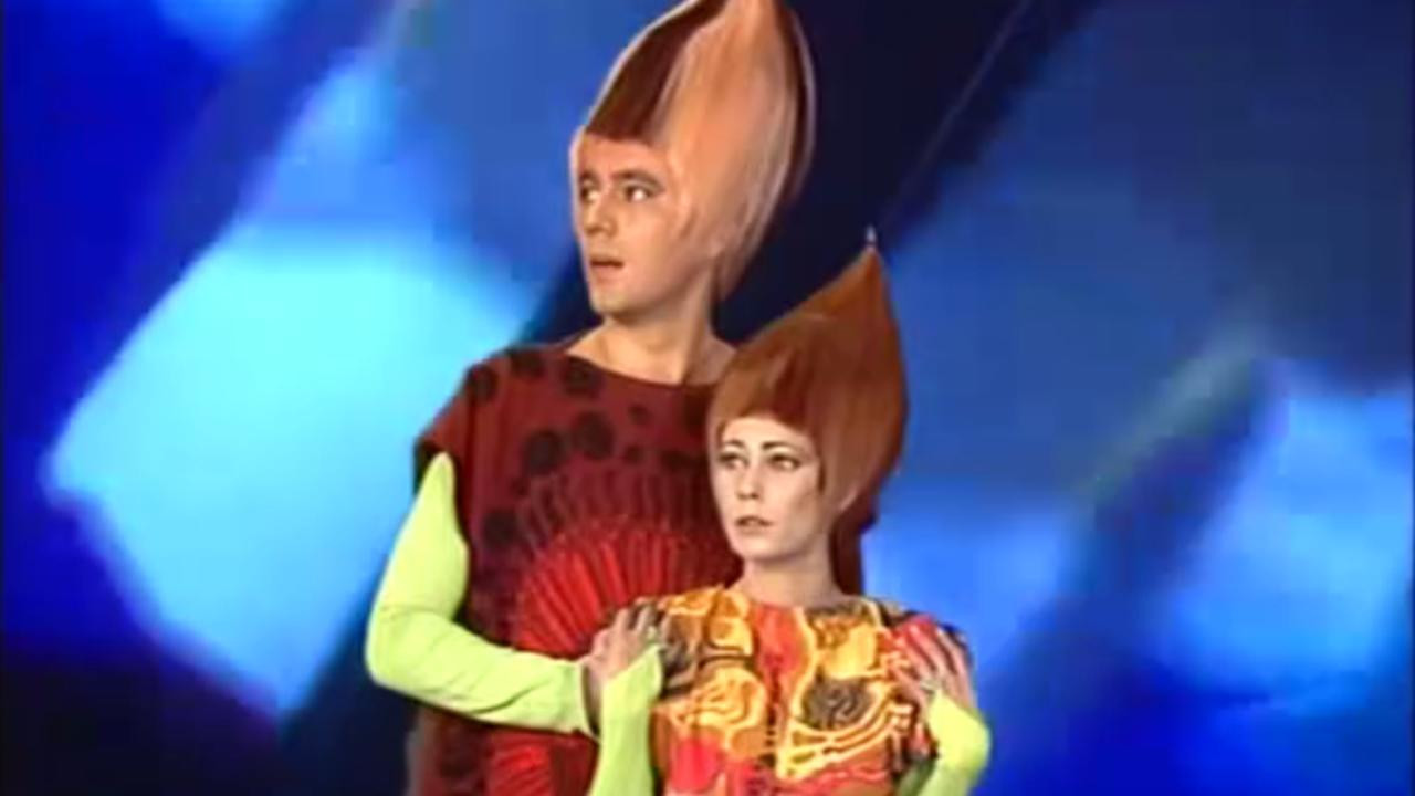 The Planet of the Orchids backdrop