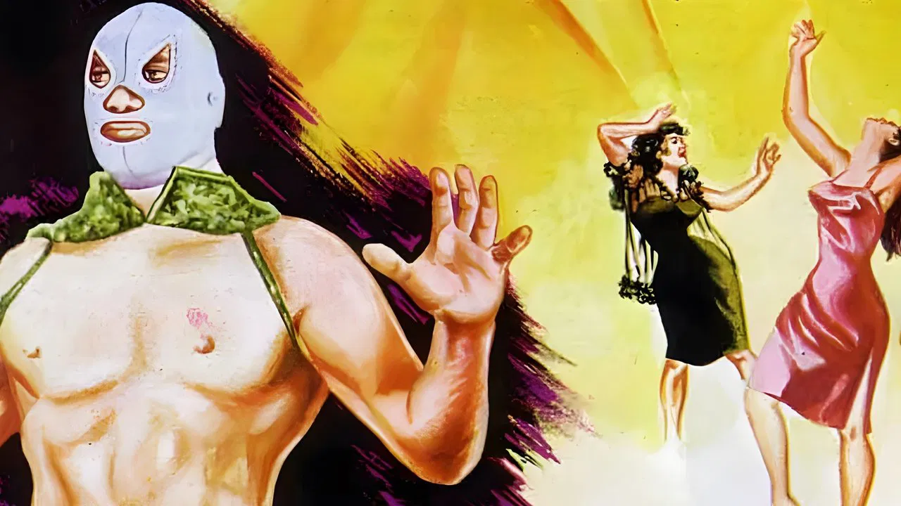 Santo in the Hotel of Death backdrop