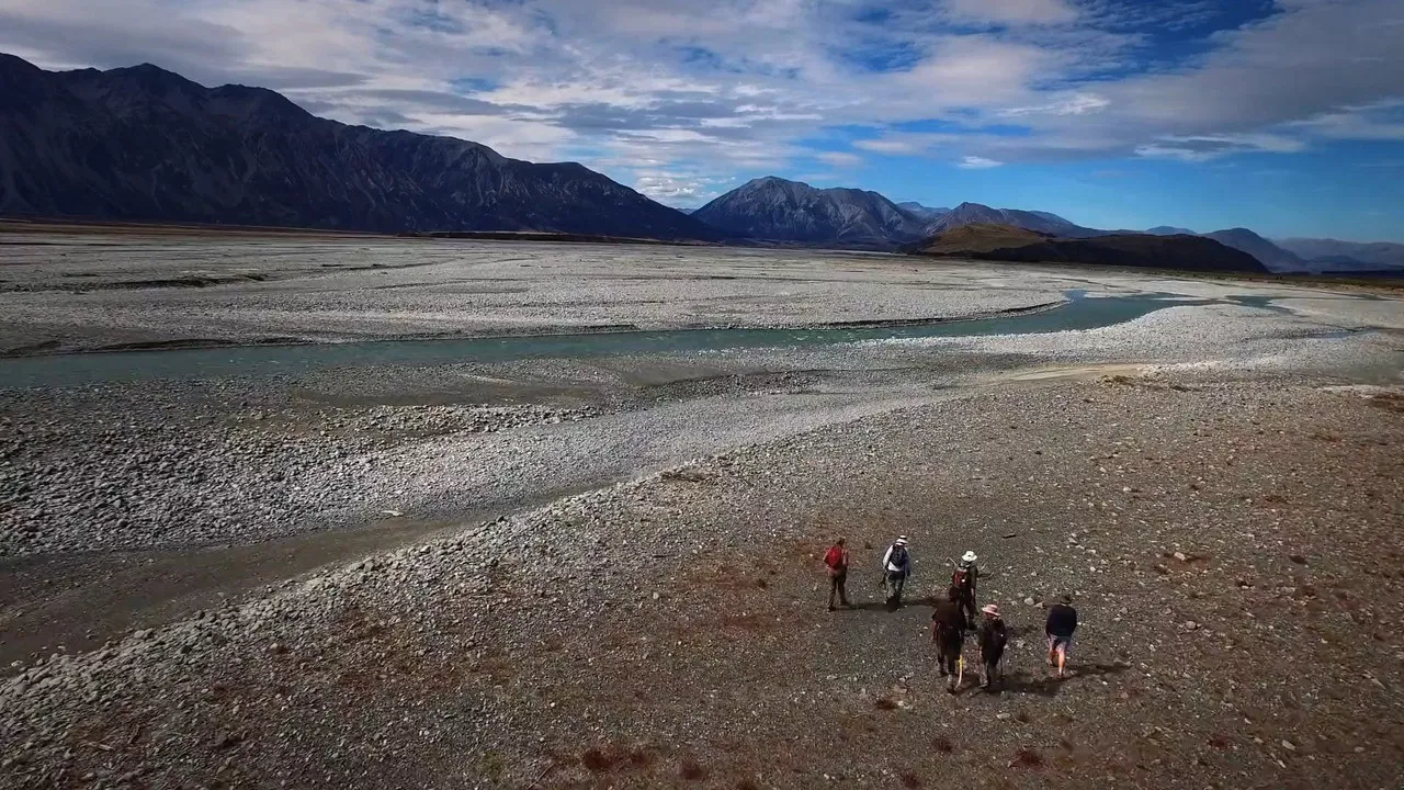 Seven Rivers Walking - Haere Mārire backdrop