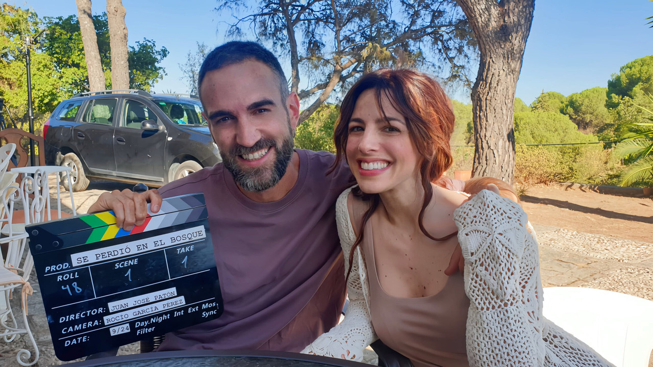 Se perdió en el bosque backdrop