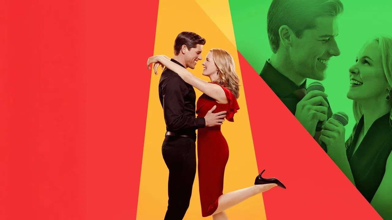 A Carol for Two backdrop