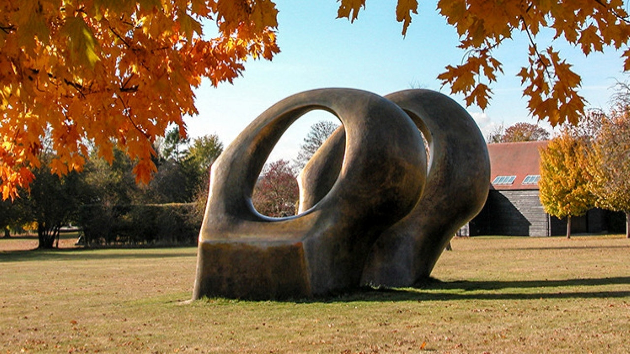 The Art of Henry Moore backdrop