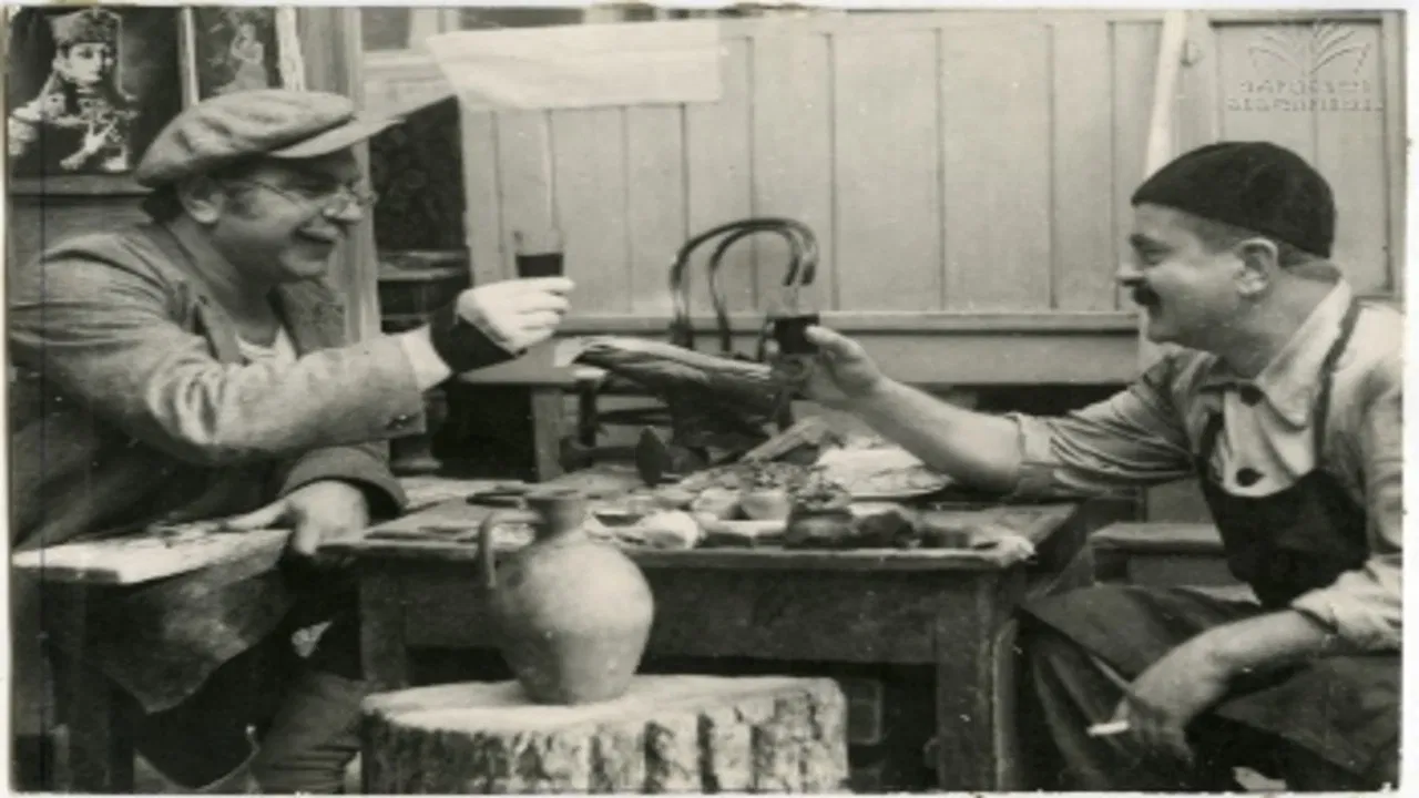 The Boys From Lilac Street backdrop