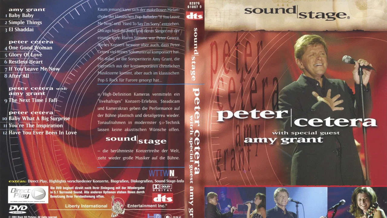 SoundStage Presents | Peter Cetera with special guest Amy Grant backdrop