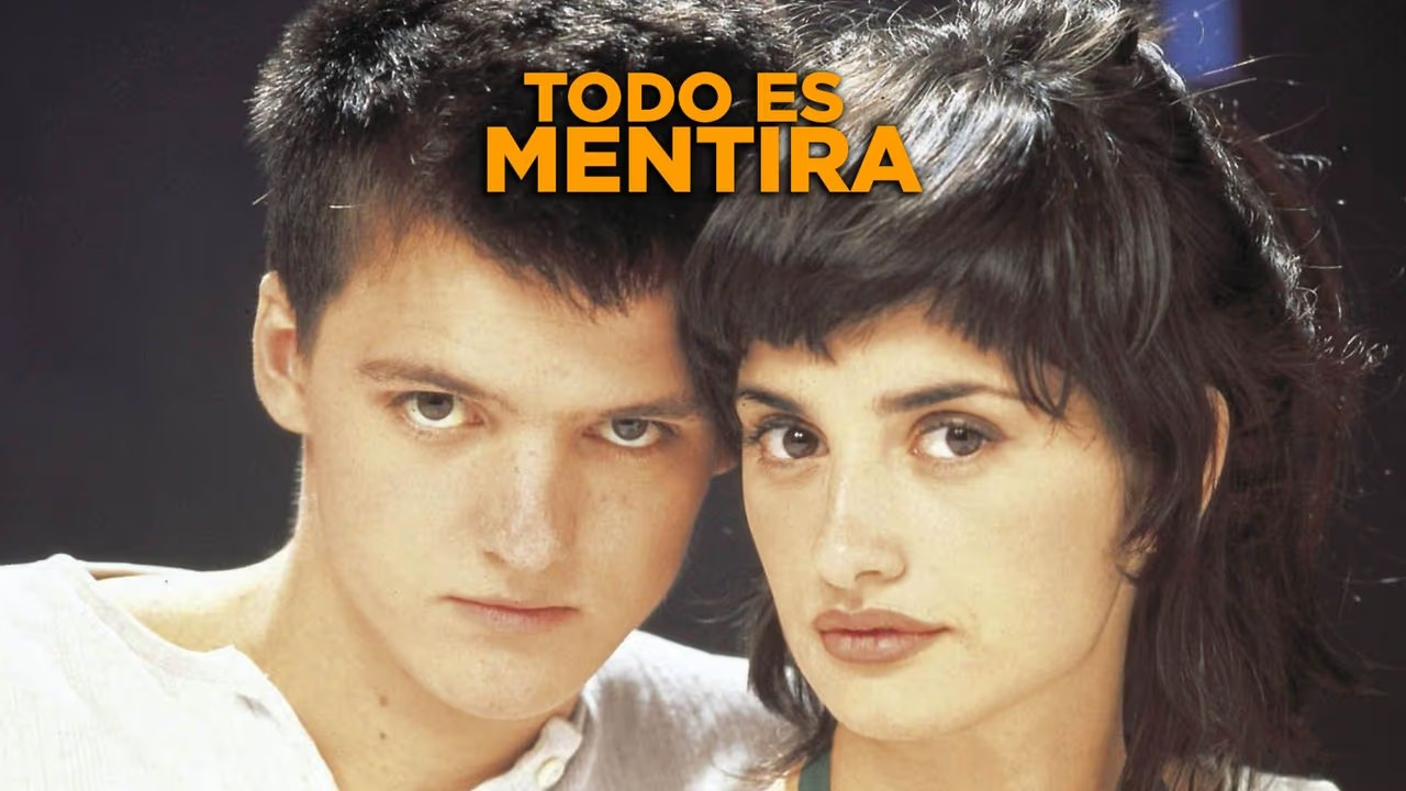Todo es mentira backdrop