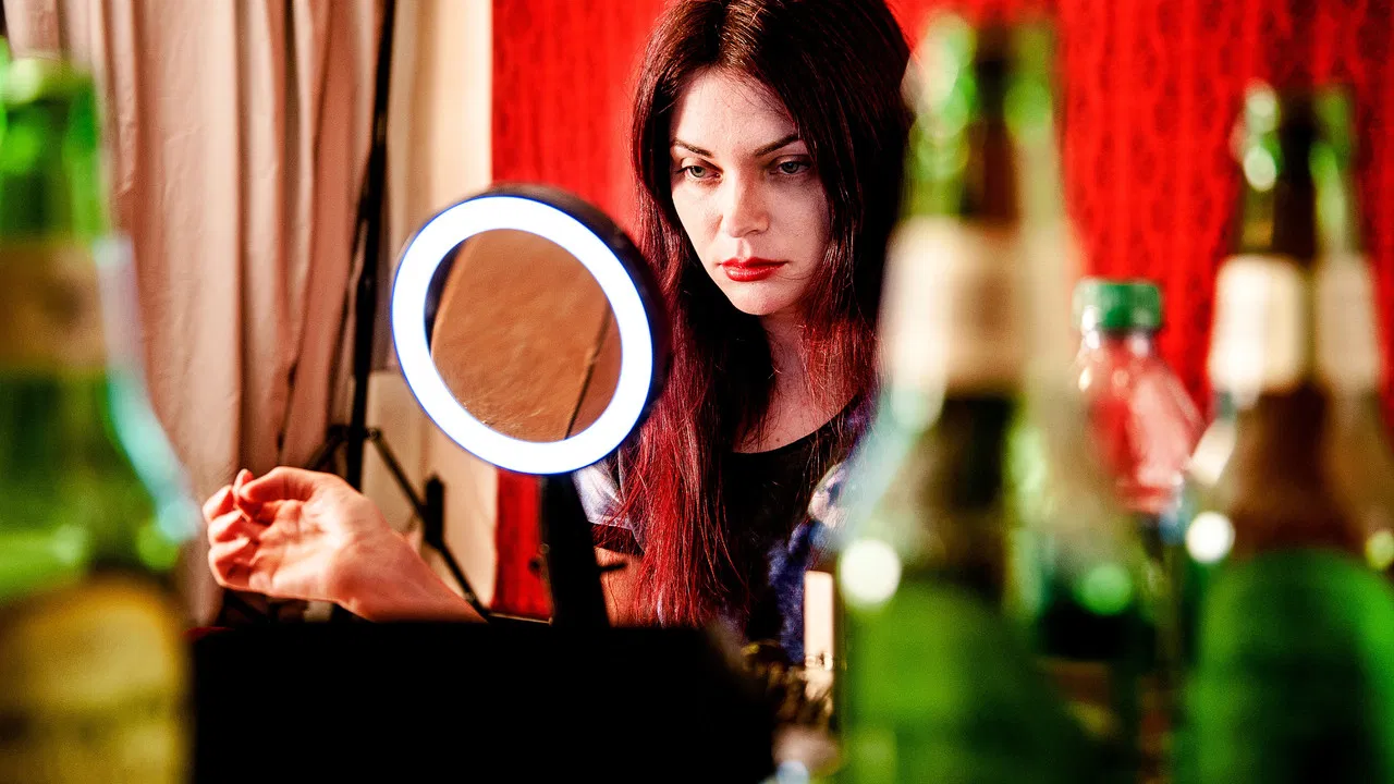 Upsidedown Cross backdrop