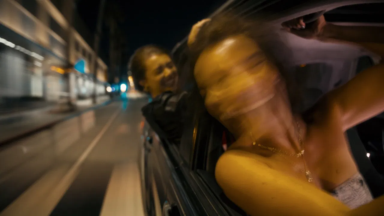 Don't Be Shy backdrop