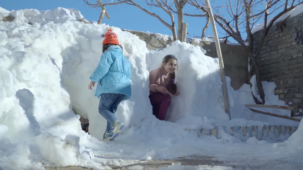 The Snow Calls backdrop