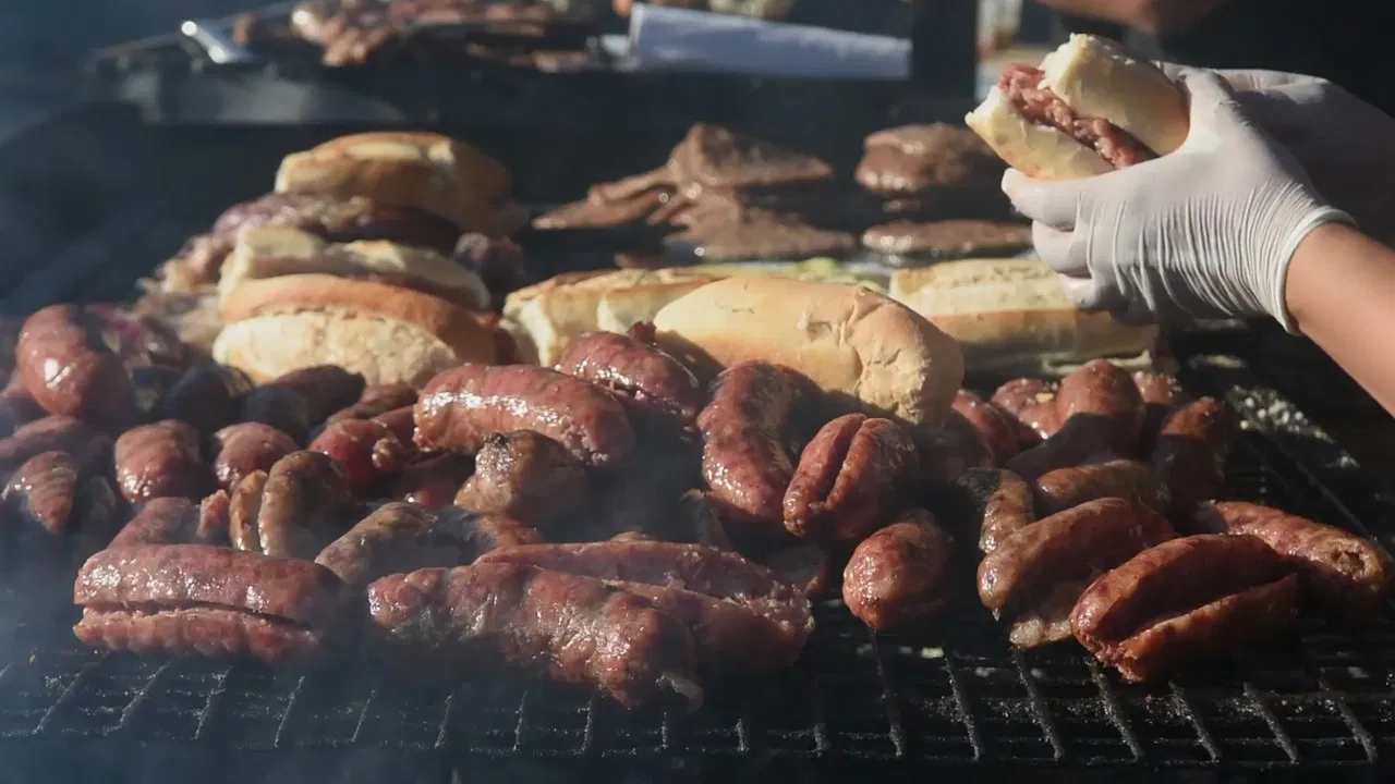 Sabaleros trabajadores backdrop
